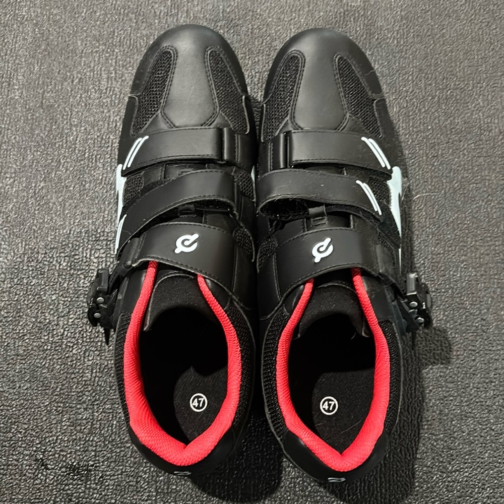 Peloton clip in shoe sz eur 47, us mens 13